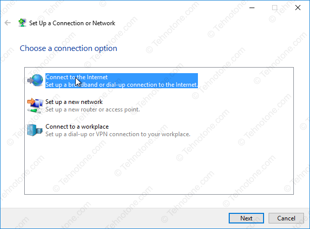 connect_to_the_internet_windows_10_tehnotone.com