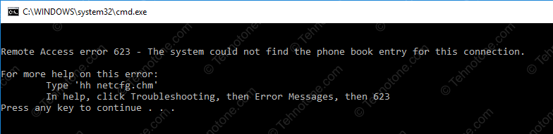 pppoe_remote_access_error_623_windows_10_tehnotone.com