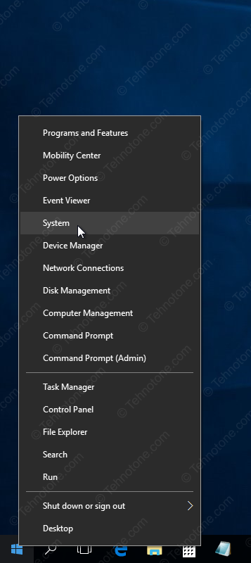 tehnotone-com-windows-10-system-shortcut-start-button-right-click